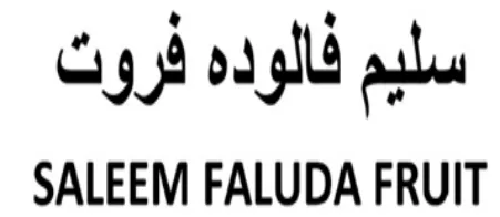 SALEEM FALUDA FRUIT logo